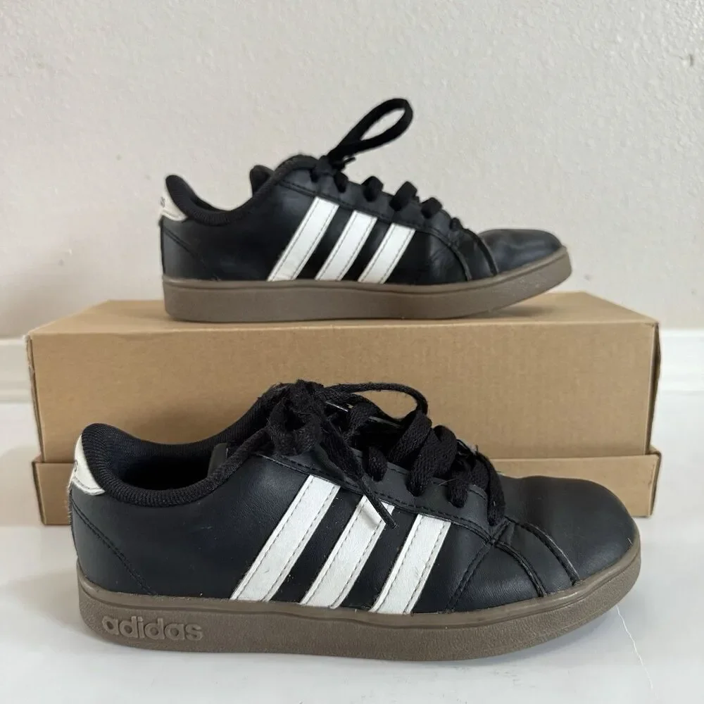 ADIDAS Superstar PGD 789006 Black Sneakers Shoes Youth Size 2 UK 1 1/2
